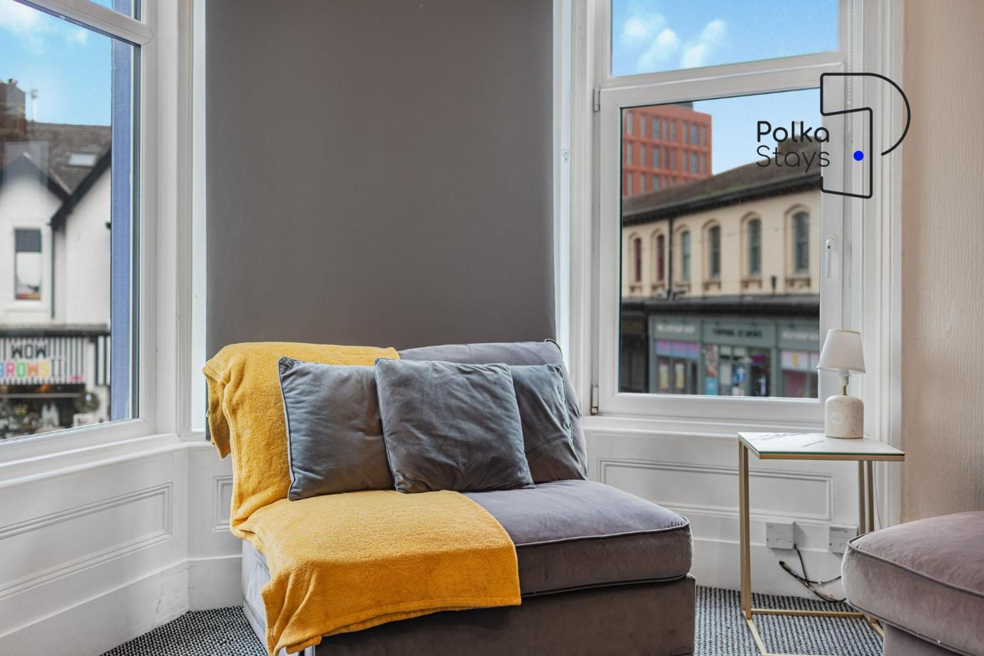 Polkadot Winter Gardens - Large Modern Apartments In Blackpool By Polkastays Eksteriør billede